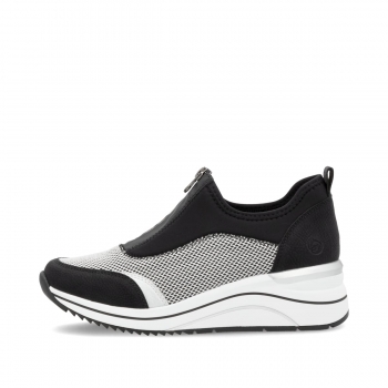 Remonte Damen Slipper - Schwarz Remonte Damen Slipper - Schwarz