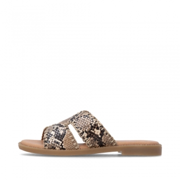 Remonte Damen Pantoletten - Animalprint Remonte Damen Pantoletten - Animalprint