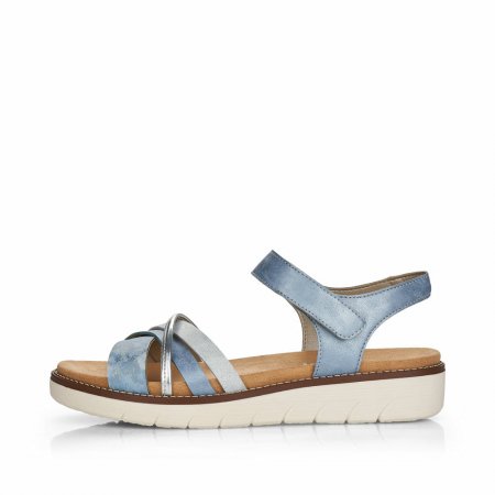 Remonte Damen Riemchensandalen - Blau Remonte Damen Riemchensandalen - Blau