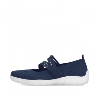 Remonte Damen Ballerinas - Blau Remonte Damen Ballerinas - Blau