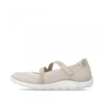 Remonte Damen Ballerinas - Beige Remonte Damen Ballerinas - Beige