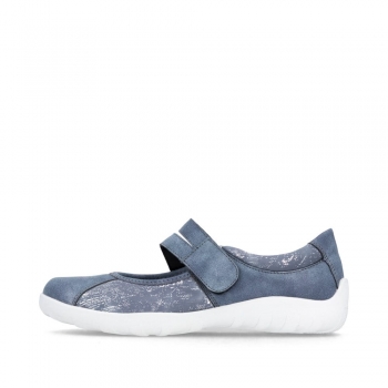 Remonte Damen Ballerinas - Blau Remonte Damen Ballerinas - Blau